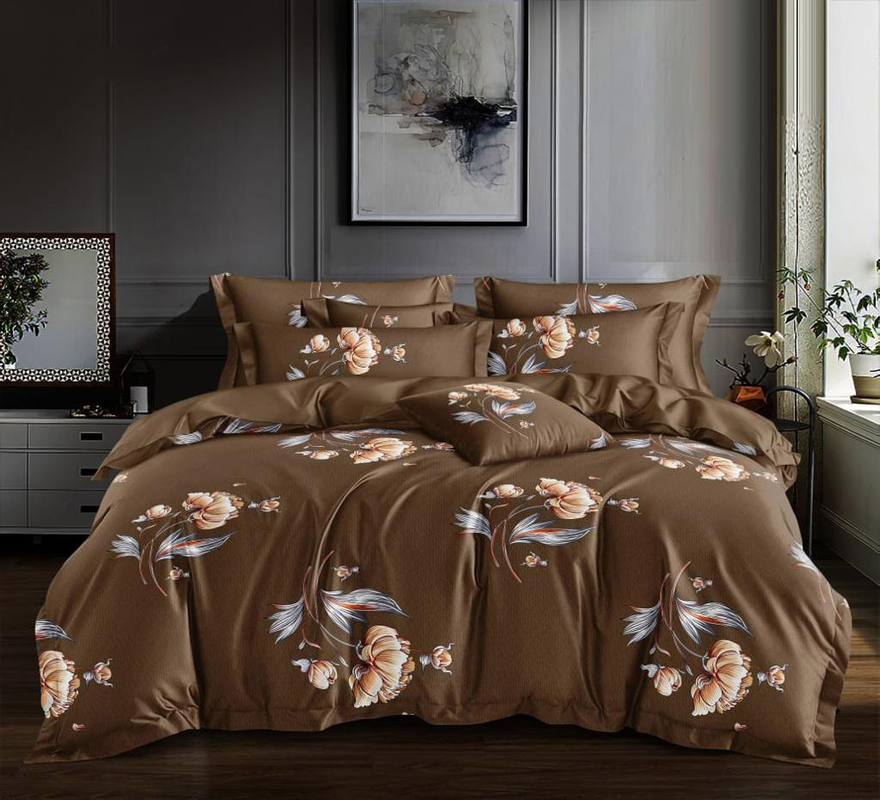 Ferrari Polycotton Printed Double Bedsheet with two pillow cover ( 90"X100")